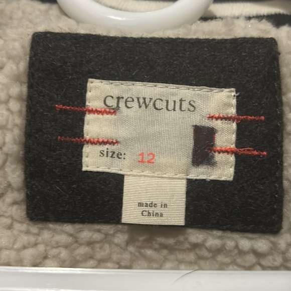 Crewcuts Sherpa-Lined Bomber Jacket, Wool, Down, & Feathers - Picture 2 of 4